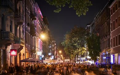 Nachtwandel 2022 - Jungbuschstraße