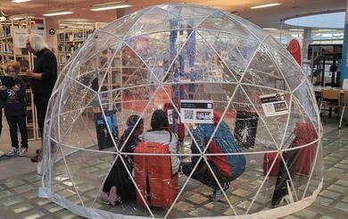 Cyber Bubble Stadtbibliothek