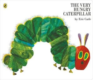 Vergrößerte Ansicht von Cover des Buchs &quot;The Very Hungry Caterpillar&quot; von Eric Carle