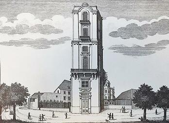 Vergrößerte Ansicht von Sternwarte 1782