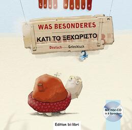 Vergrößerte Ansicht von Cover des deutsch-griechischen Kinderbuchs „Was Besonderes“ von Lena Hesse