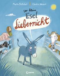 Vergrößerte Ansicht von Farbiges Cover des Kinderbuchs &quot;Der kleine Esel Liebernicht&quot;