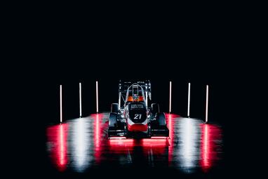 Vergrößerte Ansicht von Formula Student Rennwagen
