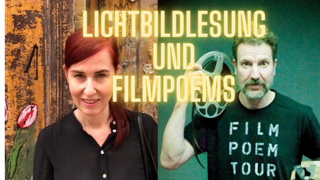 Vergrößerte Ansicht von Kino macht mobil: Lichtbild-Lesung und Filmpoems mit Telemach Wiesinger und Morticia Zschiesche