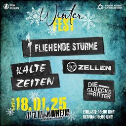 Vergrößerte Ansicht von WinterFest w/ Fliehende Stürme, Kalte Zeiten, Zellen &amp; Die Glücksritter