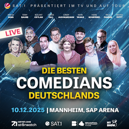 Vergrößerte Ansicht von Die besten Comedians Deutschlands LIVE