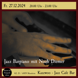 Vergrößerte Ansicht von Jazz Barpiano mit Noah Diemer