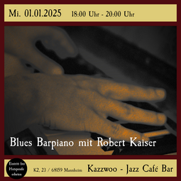 Vergrößerte Ansicht von Blues Barpiano mit Robert Kaiser