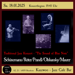 Vergrößerte Ansicht von Schünemann/Reiter/Prandl/Maurer/Olshansky - “The Sound of Blue Note&quot;