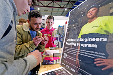 Vergrößerte Ansicht von Jobs for Future - Messe für Arbeitsplätze, Aus- und Weiterbildung, Studium