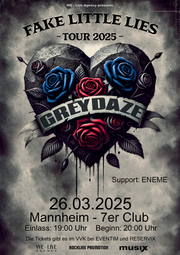 Vergrößerte Ansicht von Grey Daze - Fake Little Lies Tour 2025