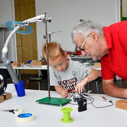 Vergrößerte Ansicht von Forscherwerkstatt