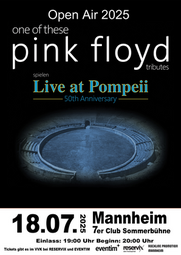 Vergrößerte Ansicht von One Of These Pink Floyd Tributes - Live at Pompeii