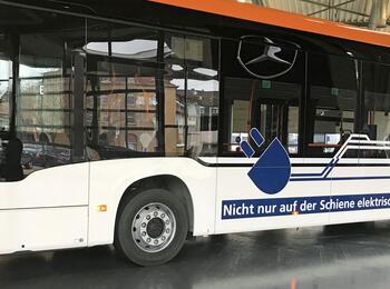 Der neue Elektrobus für Mannheim