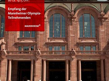 Empfang für Mannheimer Olympia-Teilnehmende