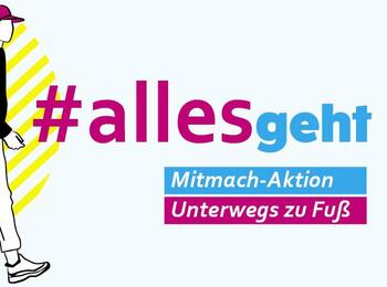 Schritte-Challenge: Aktion #allesgeht für nachhaltige Mobilität