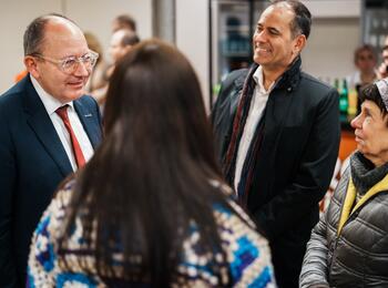 Einbürgerungsfeier 2024: Gespräch mit Oberbürgermeister Specht