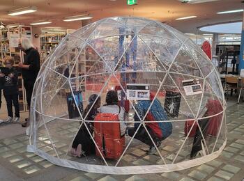 Cyber Bubble Stadtbibliothek