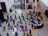 Yoga in der Kunsthalle. Gespräch zur Kunst mit Birgitt Held