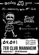 Fuzzy Dudes - 20th Anniversary Show