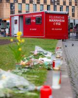 Container der Feuerwehr für die Notfallseelsorge