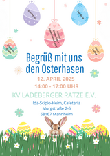 Begrüß mit uns den Osterhasen