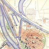 Stadtplan Mannheim 1880