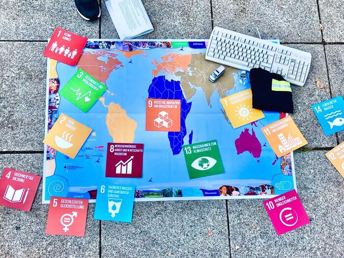 Faire Wochen in Mannheim: SDG-Walk