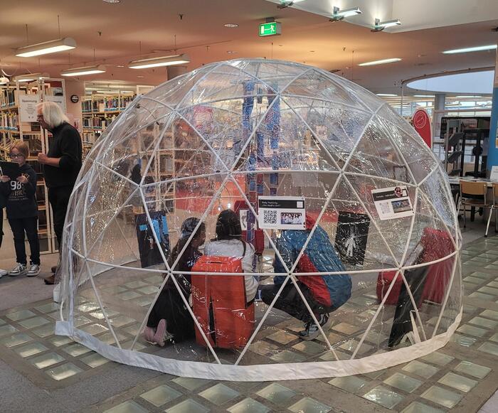 Cyber Bubble Stadtbibliothek